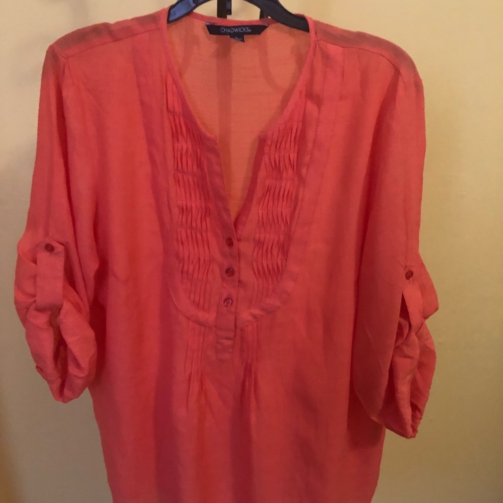 Chadwick Pleated Top!
